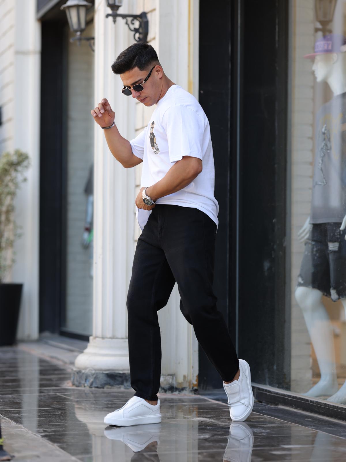 Erkek Boyfrıend Denim Pantolon