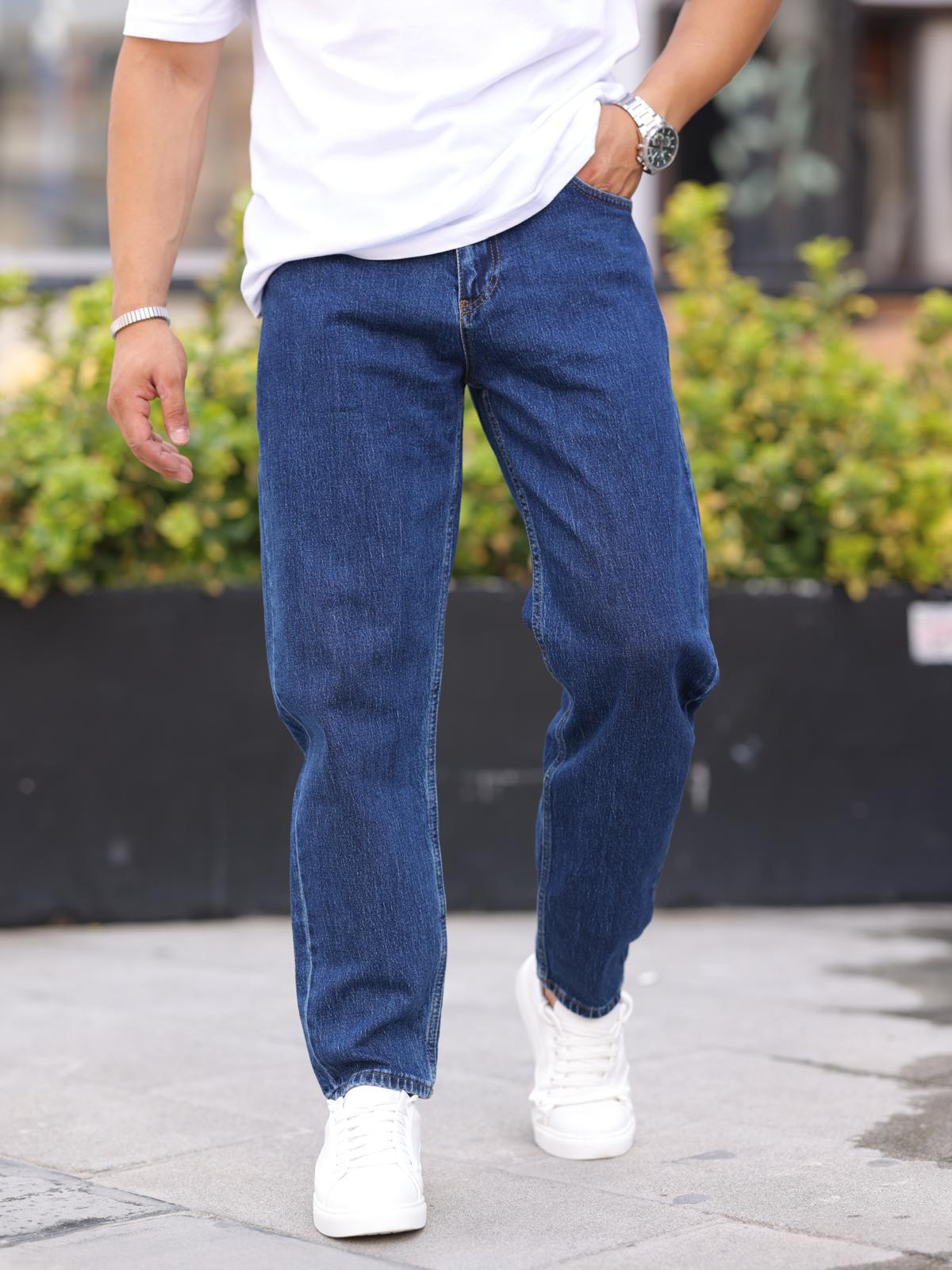 Erkek Boyfrıend Long Denim Pantolon