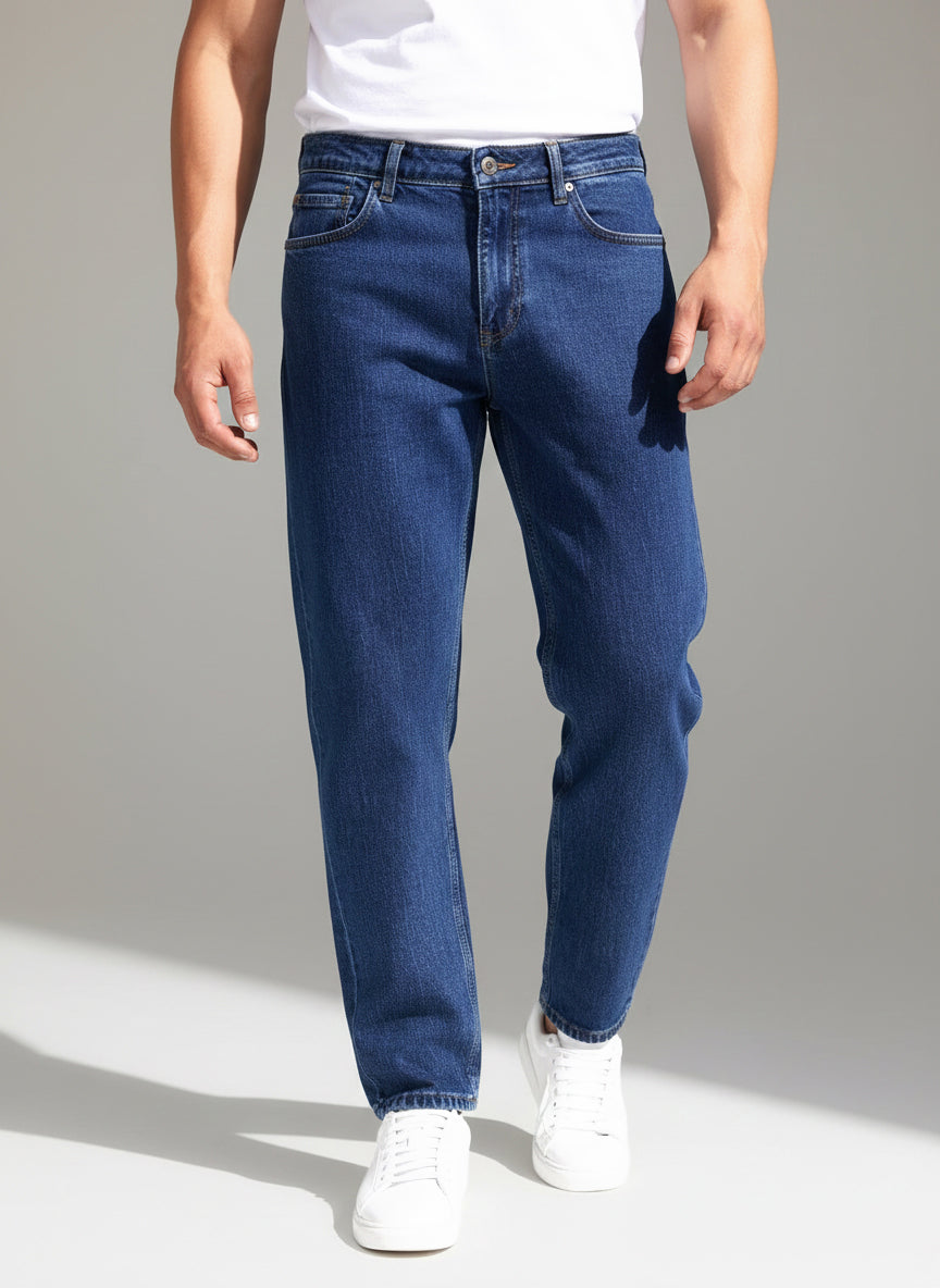 Lange spijkerbroek in boyfriend-stijl voor heren