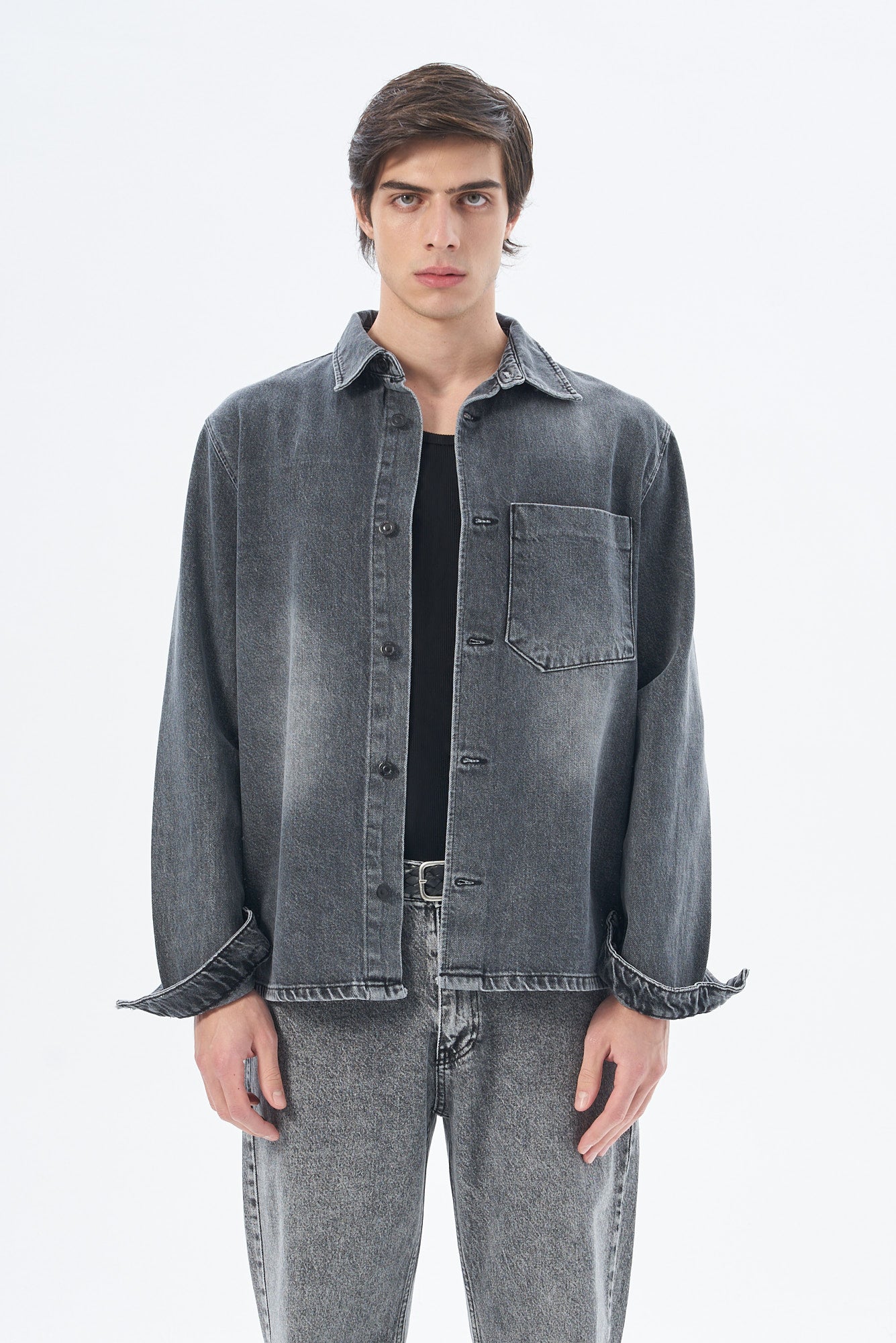 Erkek Regular Denim Ceket