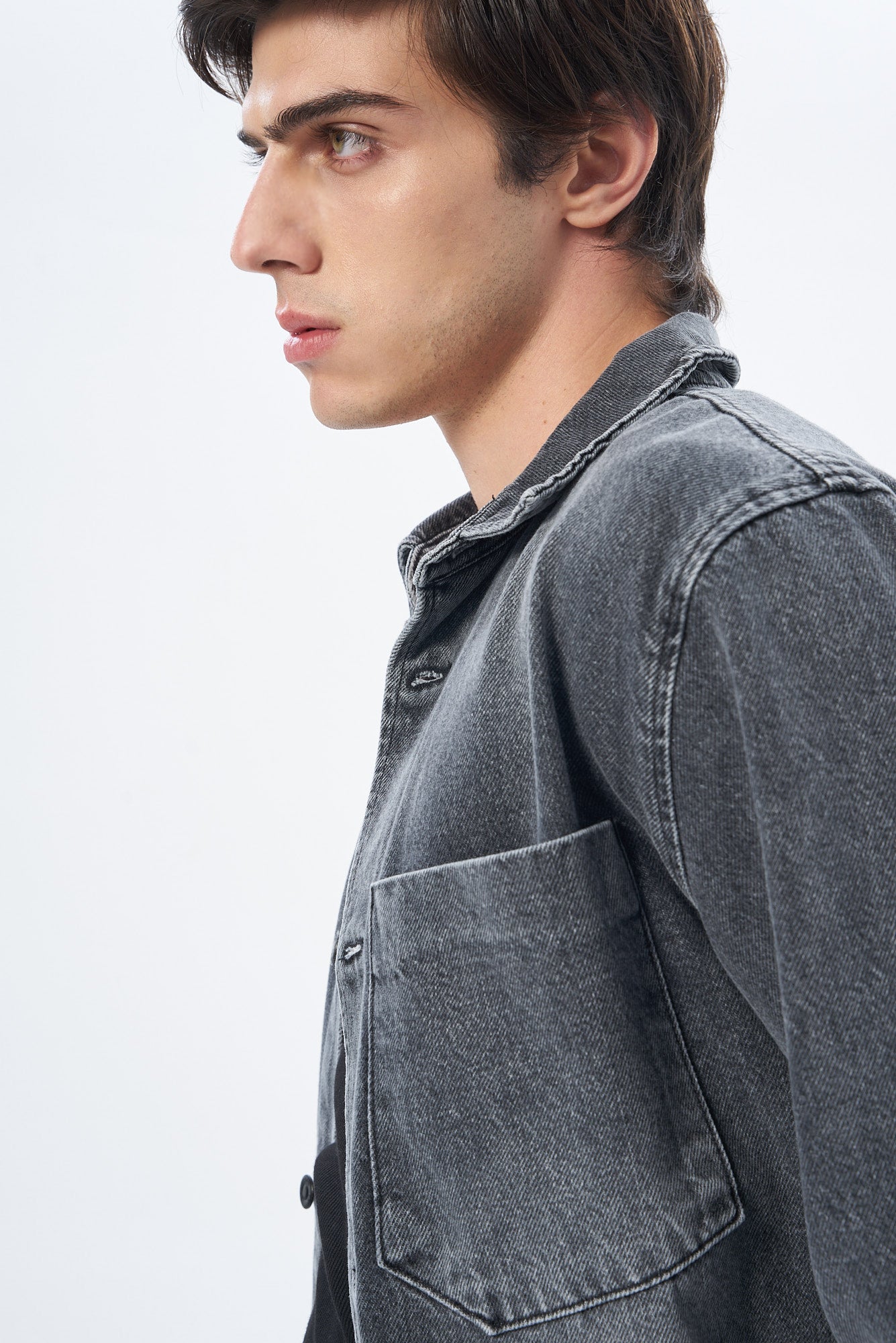 Erkek Regular Denim Ceket