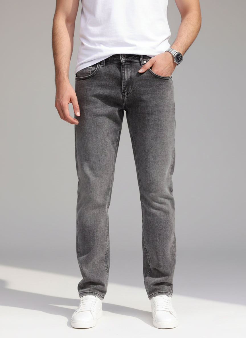 Normale denim broek voor heren