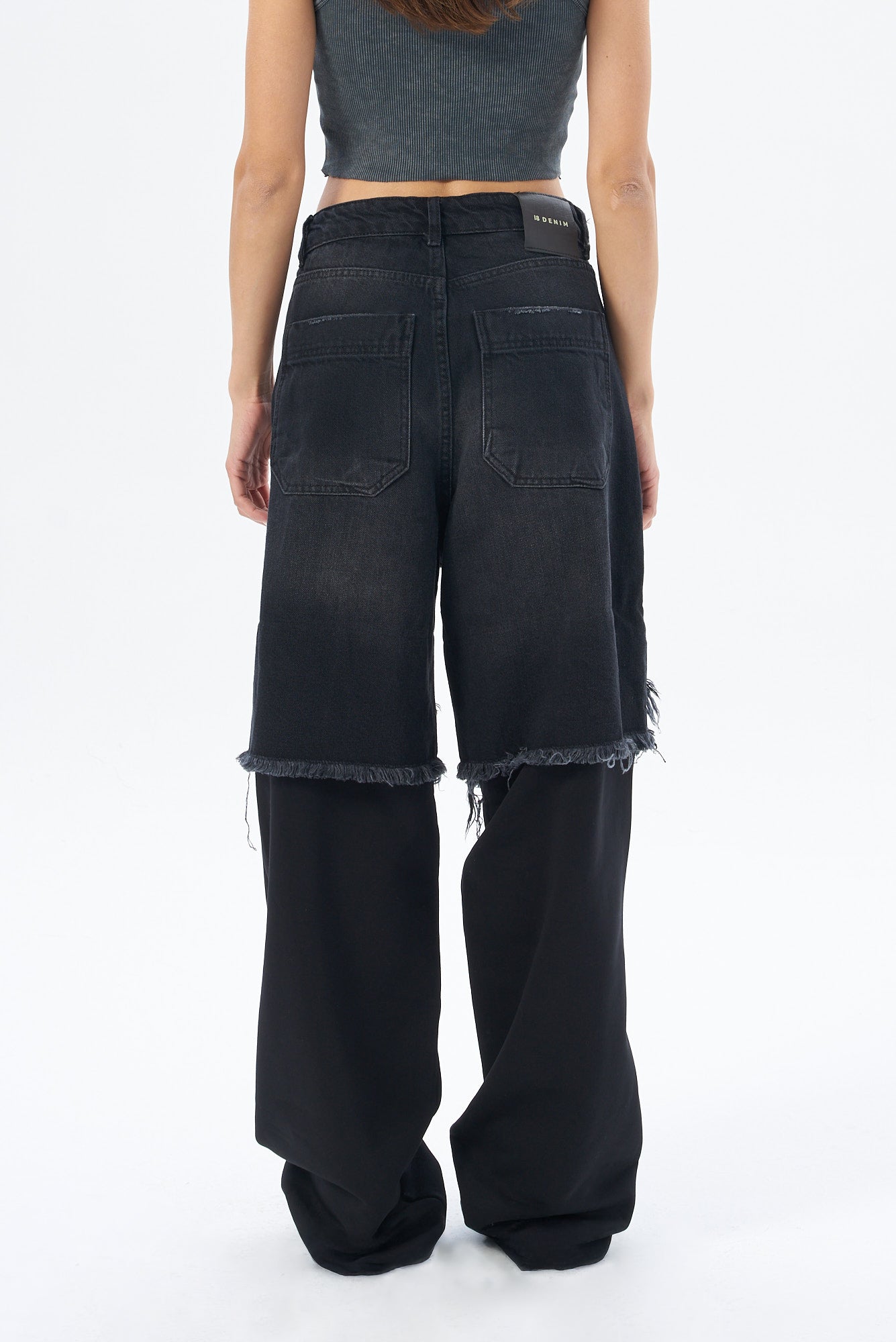 Kadın Denim Baggy Pantolon