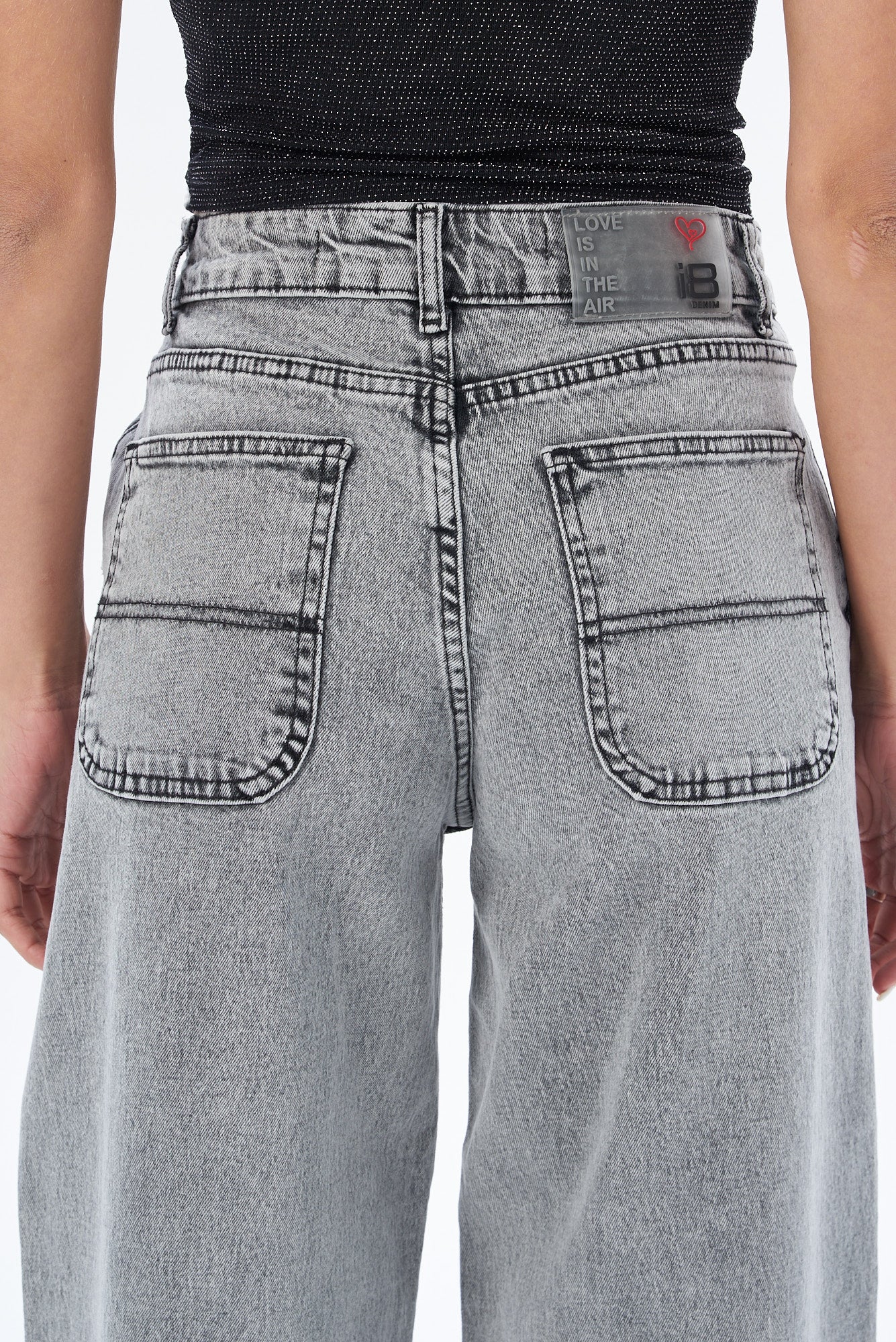 Kadın Denim Skater Pantolon