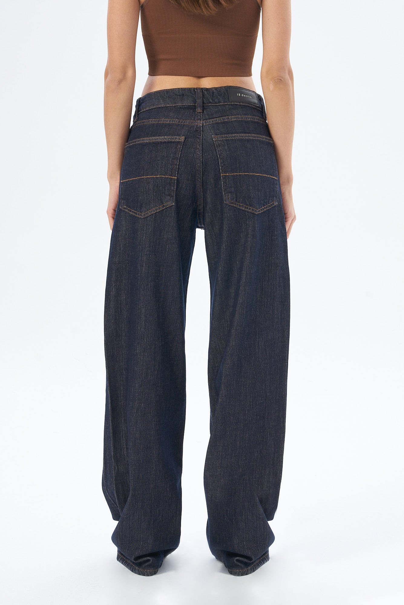 Kadın Denim Wedleg Pantolon