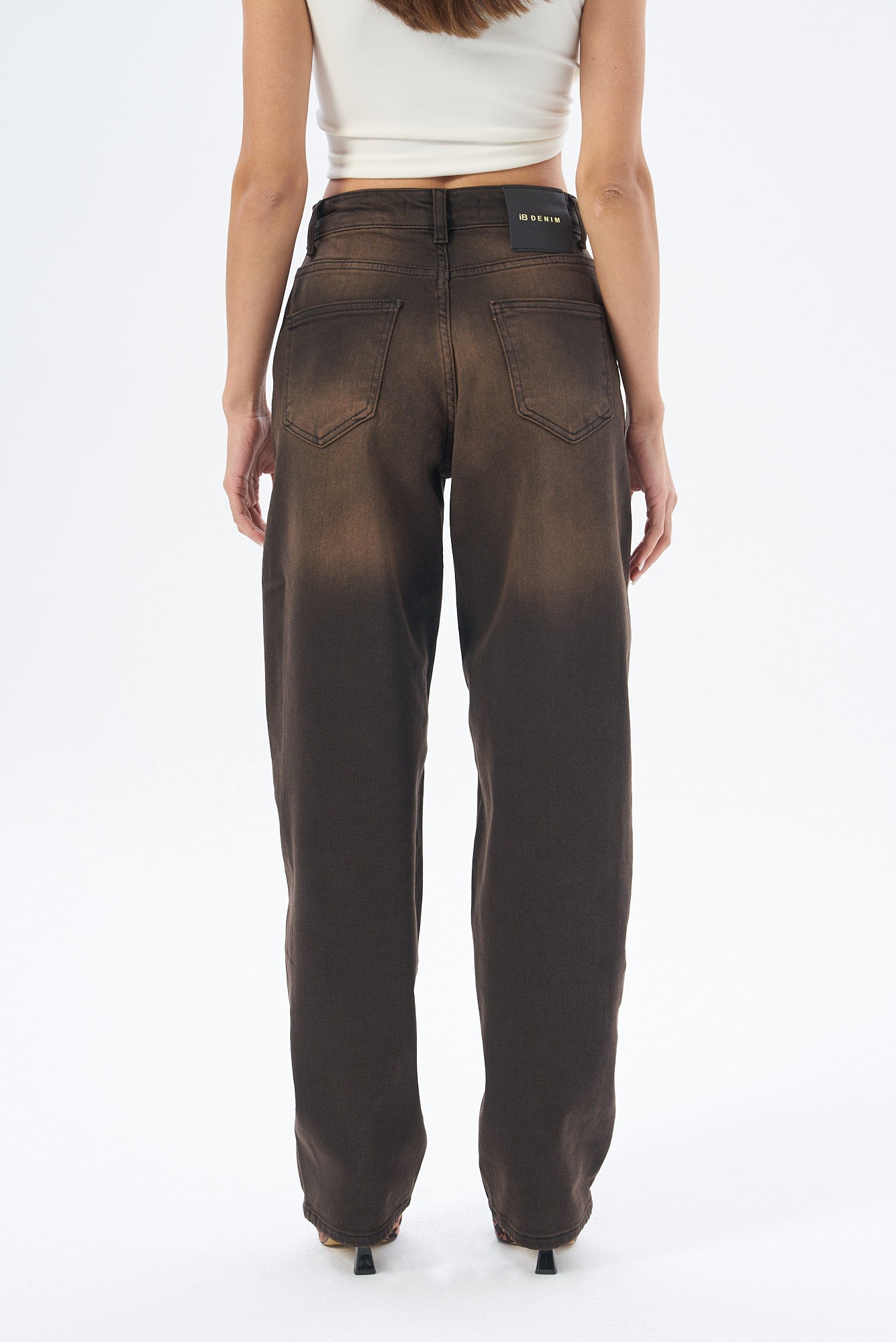 Kadın Skater Long Denim Pantolon