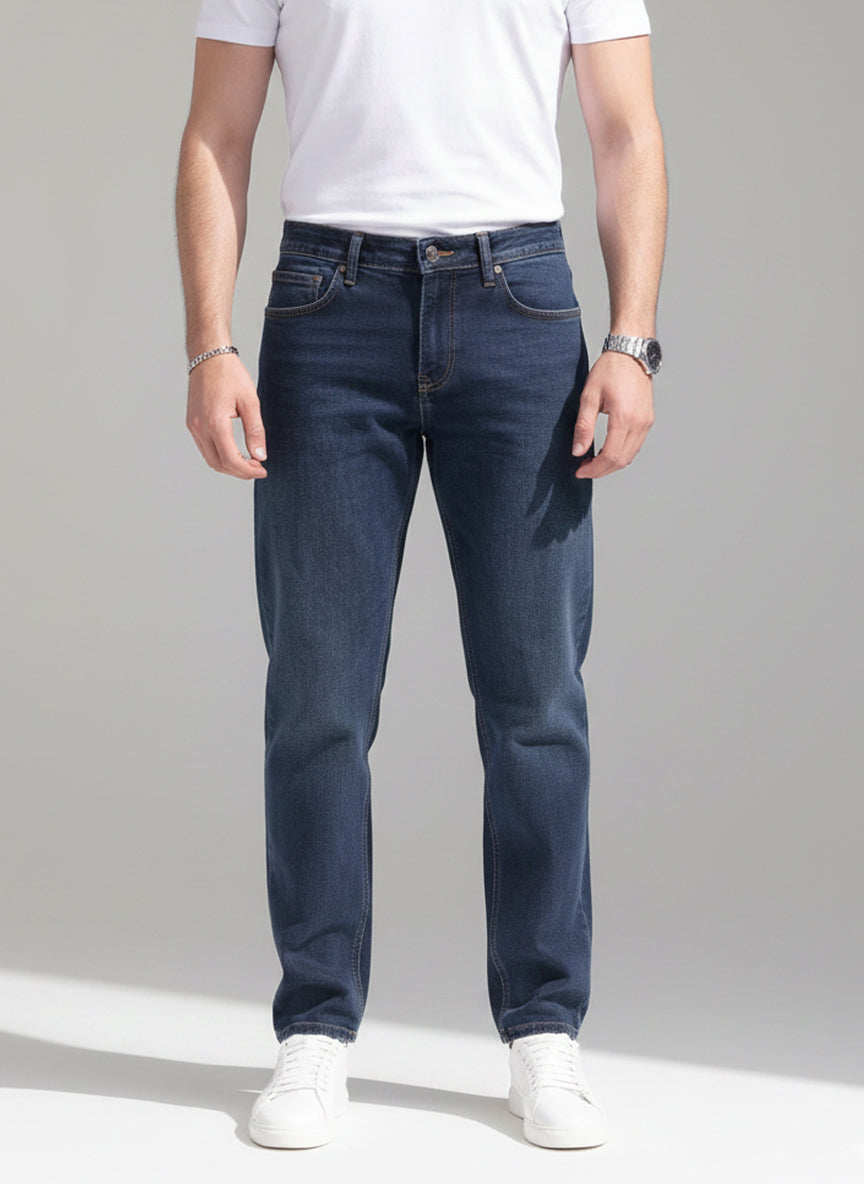 Normale denim broek voor heren