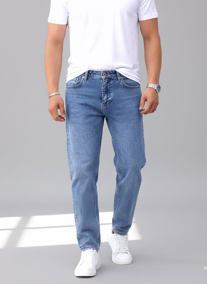 Boyfriend lange spijkerbroek