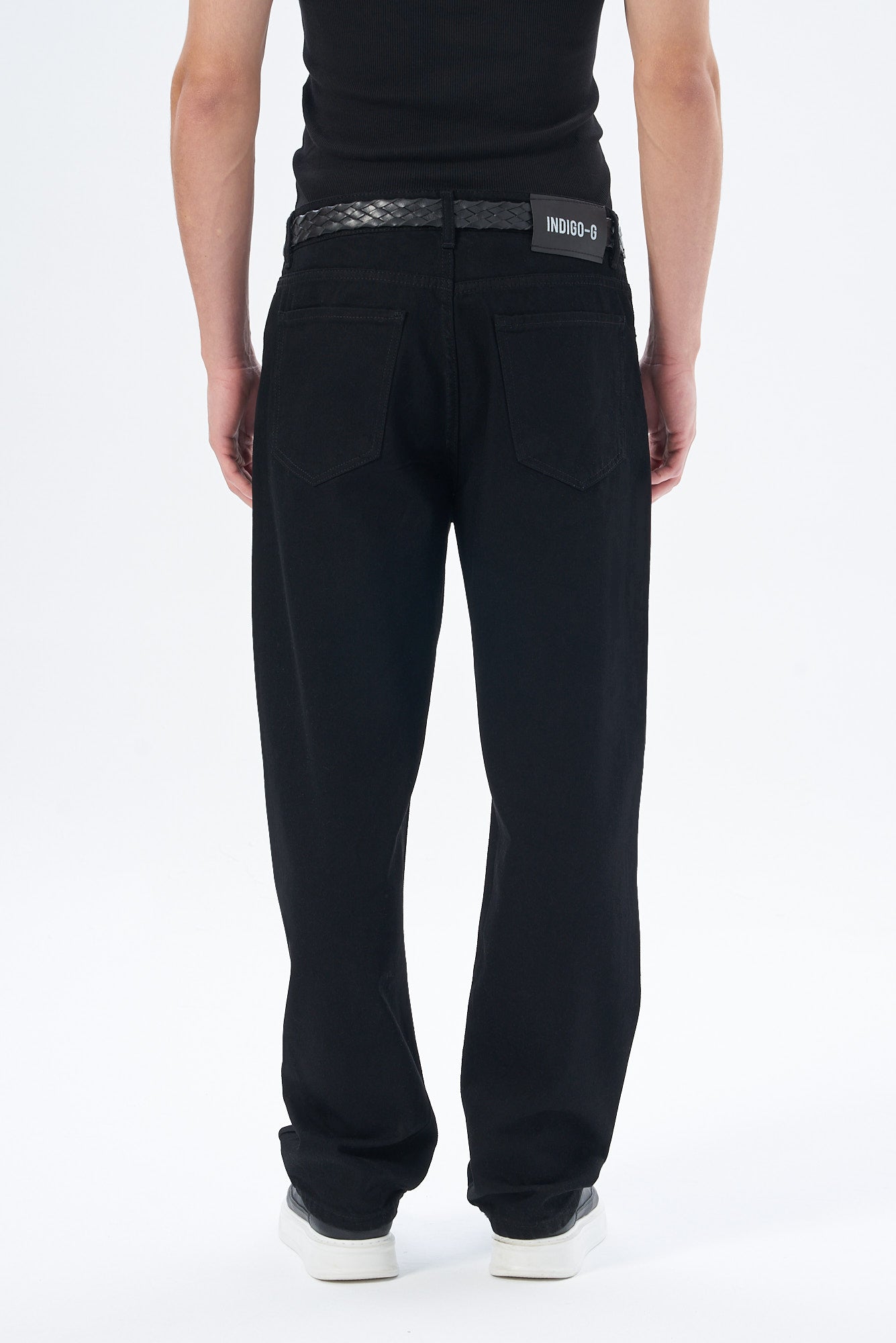 Erkek Baggy Fıt Denim Pantolon