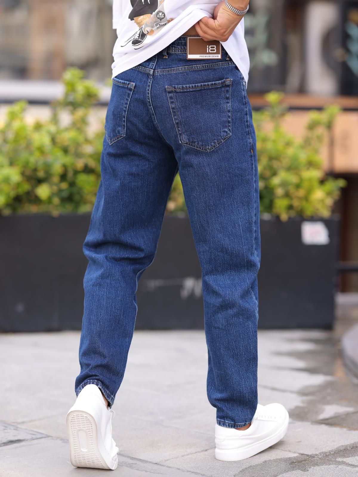 Erkek Boyfrıend Long Denim Pantolon