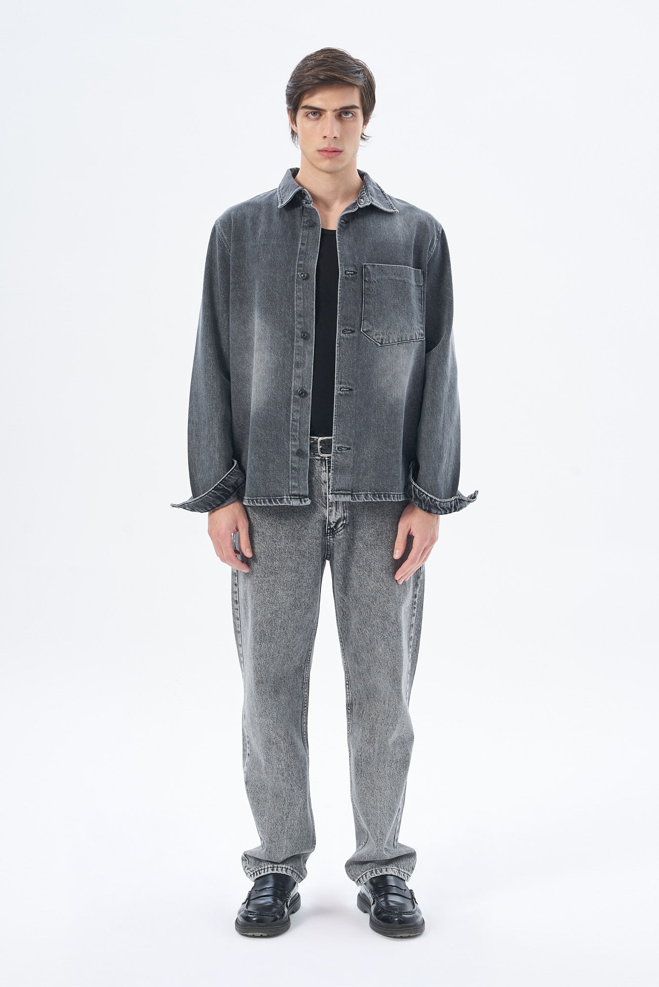 Erkek Regular Denim Ceket