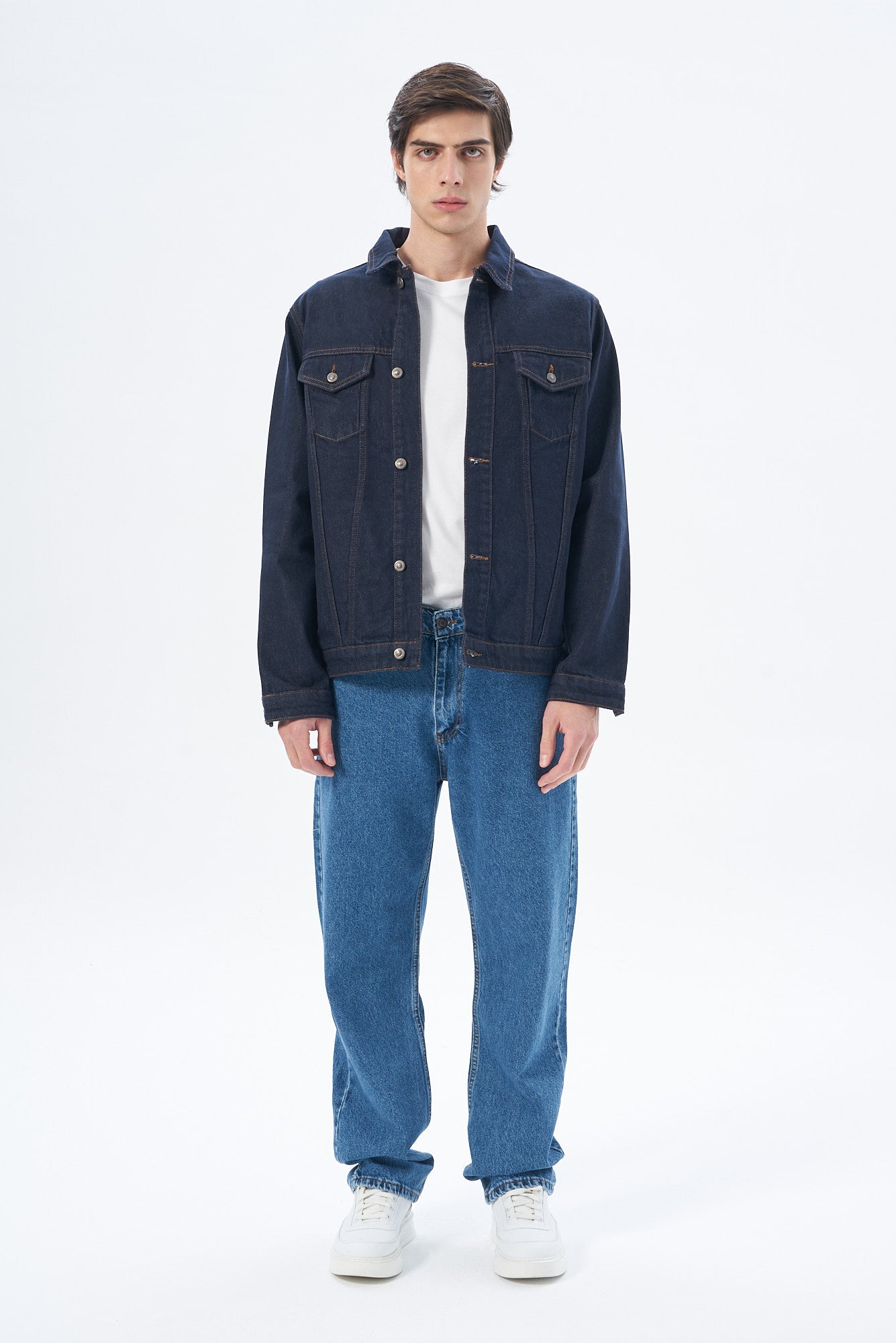 Erkek Regular Denim Ceket