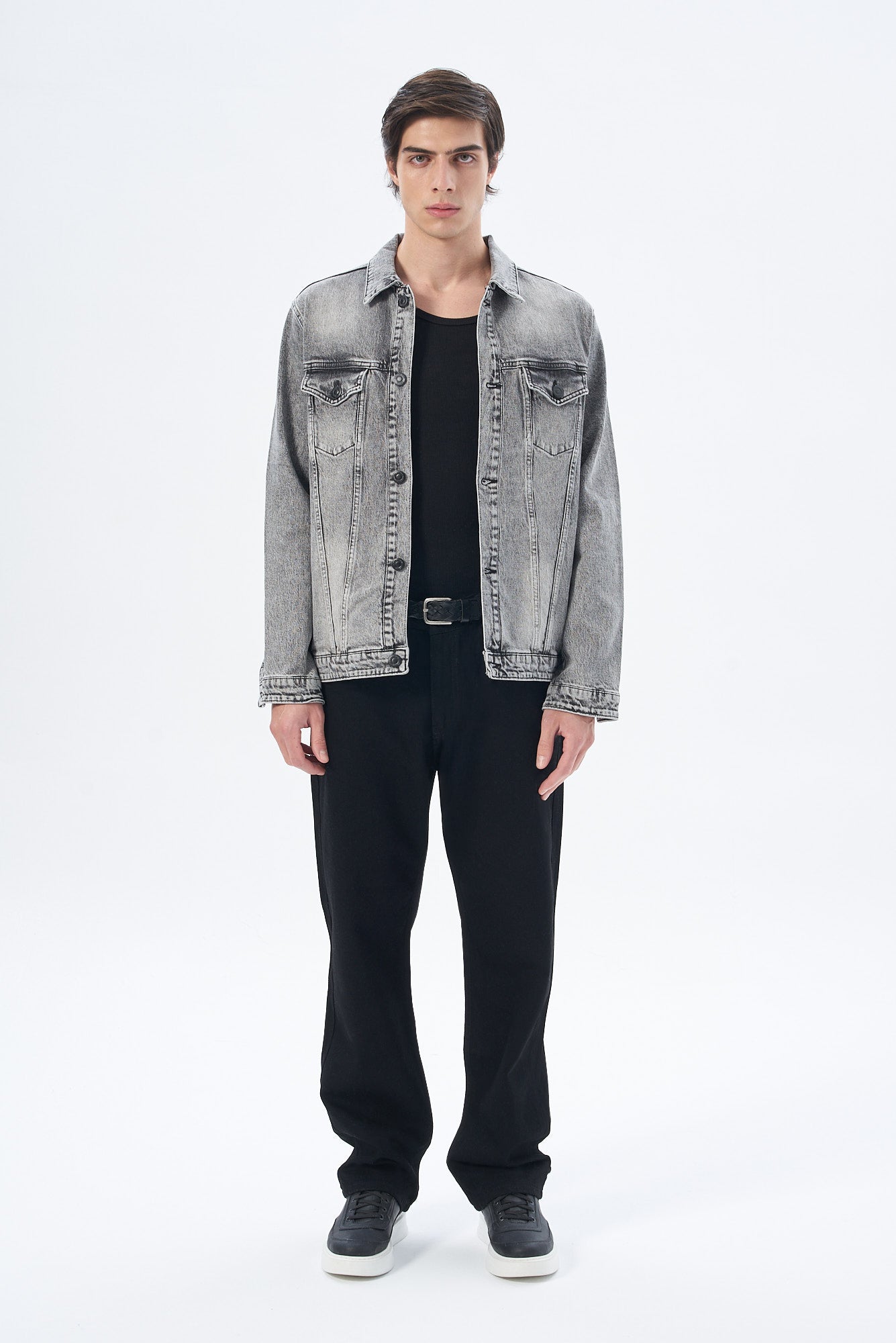 Erkek Regular Denim Ceket