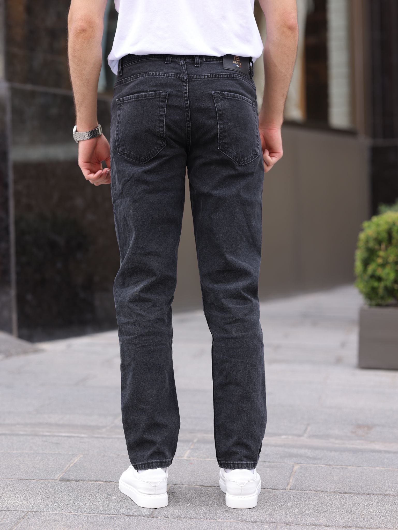 Erkek Straıght Denim Pantolon