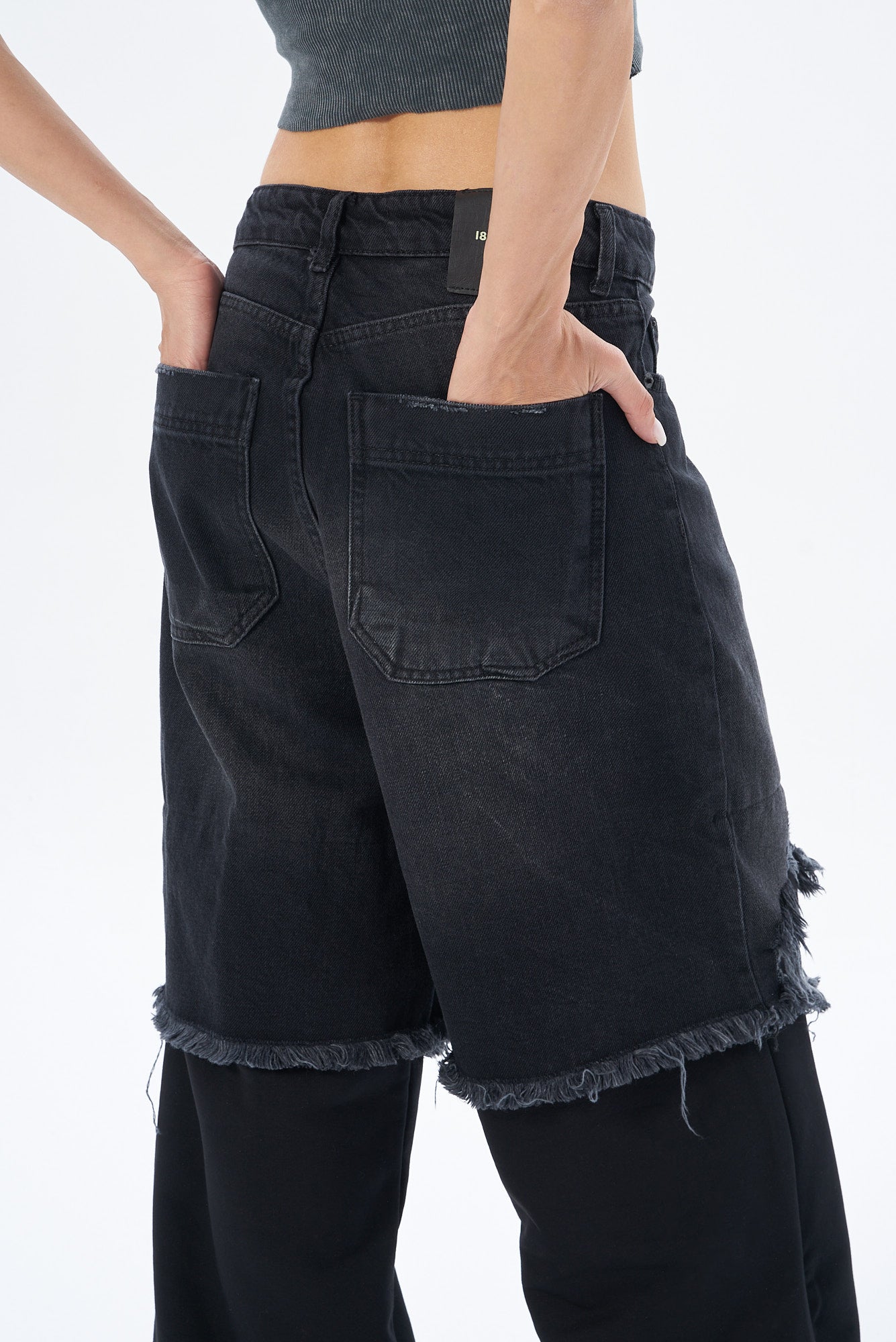 Kadın Denim Baggy Pantolon