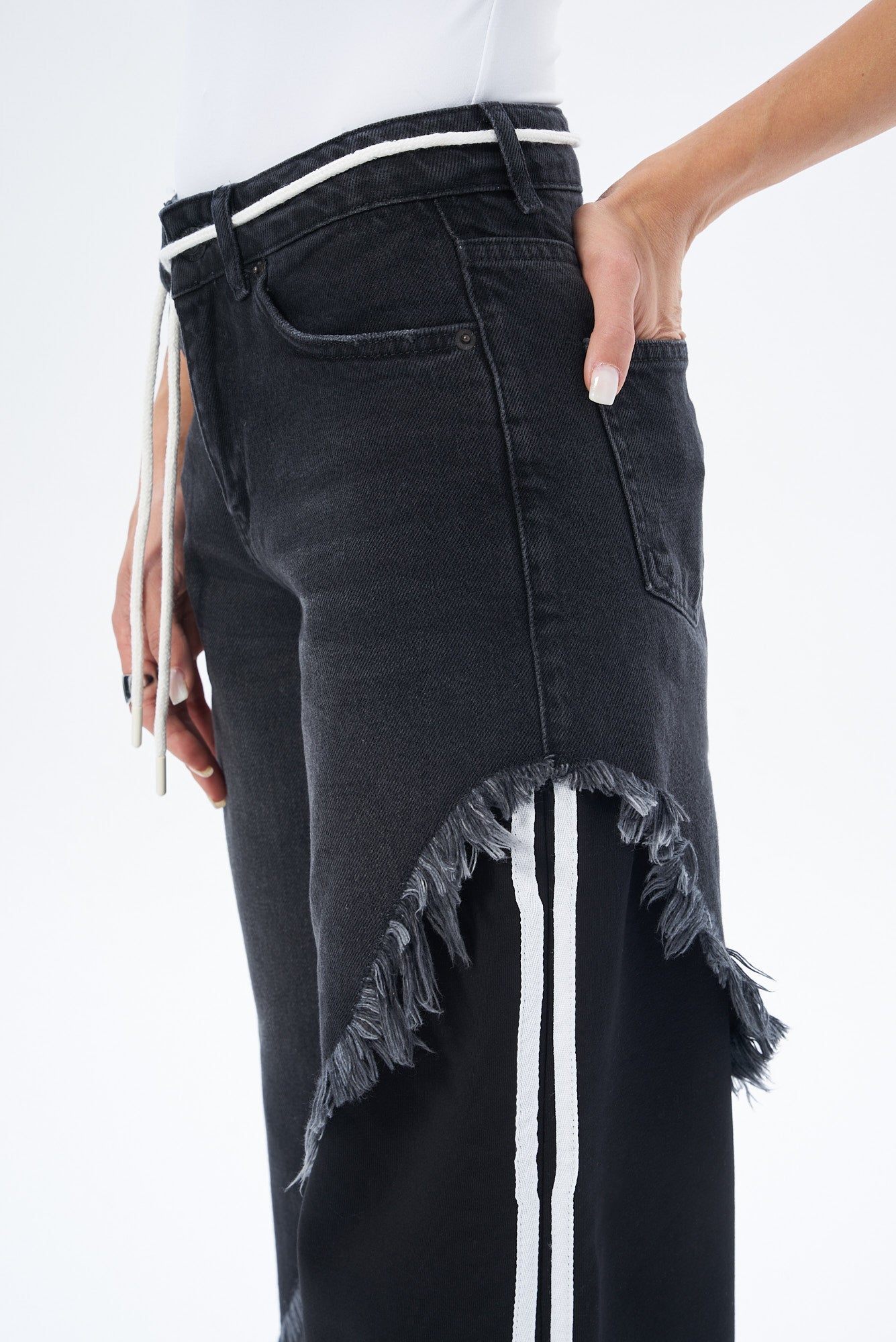 Kadın Denim Wedleg Pantolon