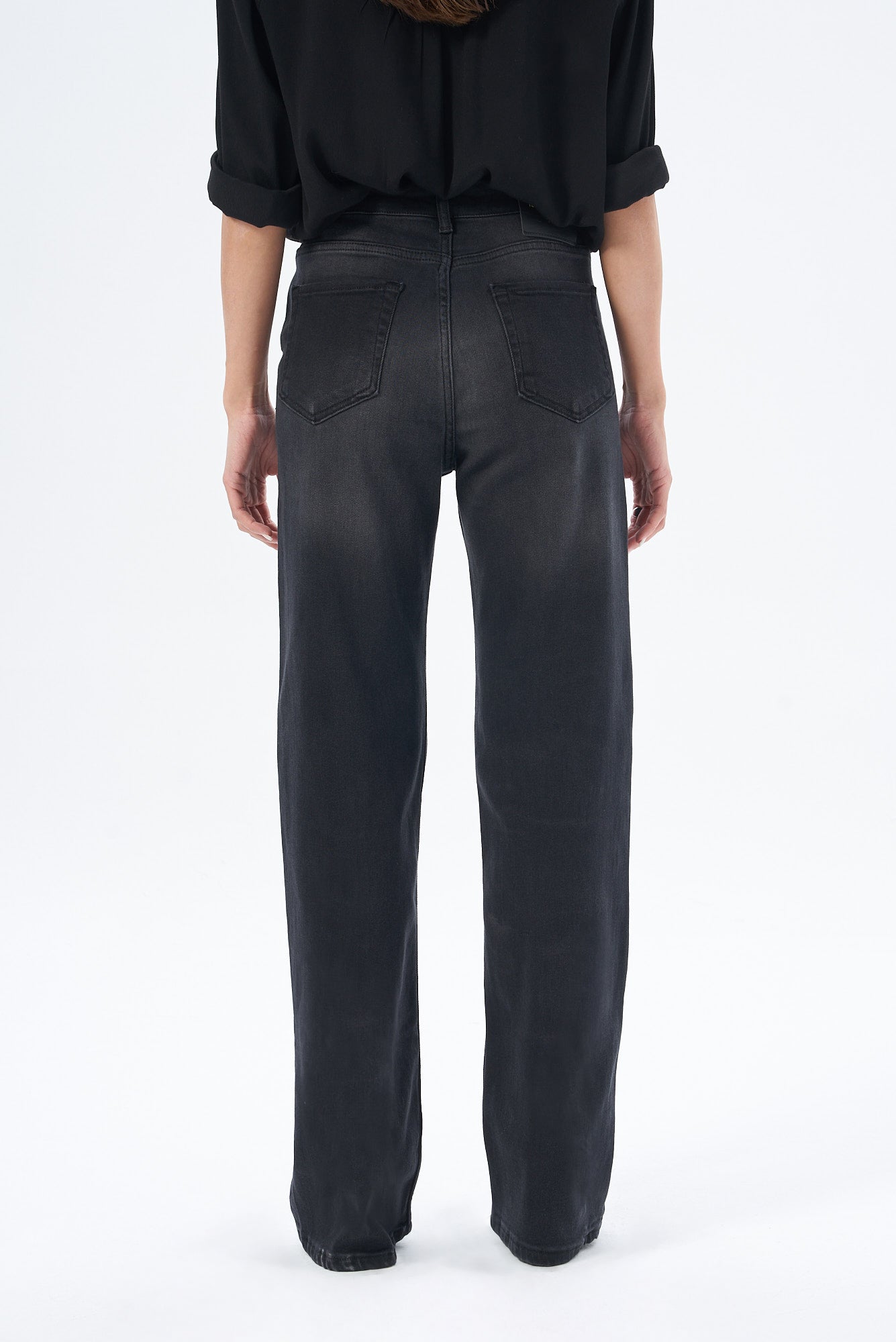 Kadın Straıght Denim Pantolon